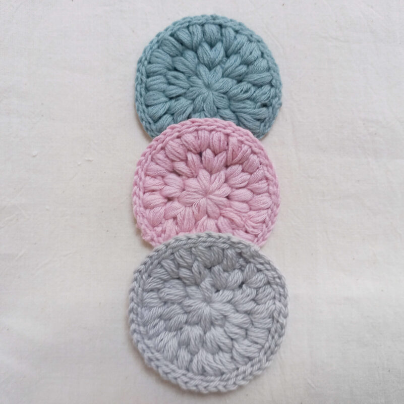 Prueba estos discos desmaquillantes a crochet