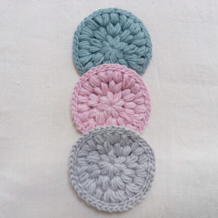 Prueba estos discos desmaquillantes a crochet