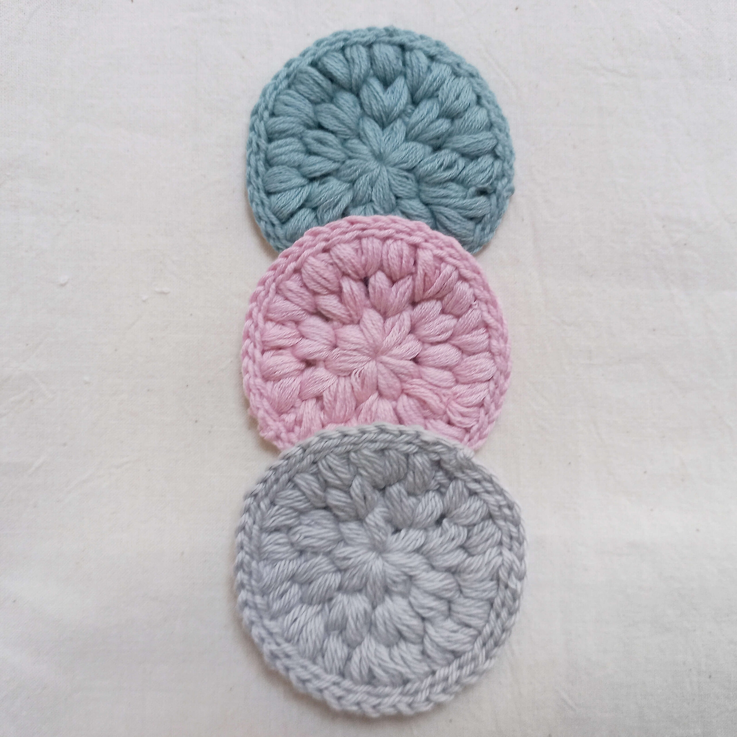 Discos desmaquillantes de crochet Prueba estos discos desmaquillantes a crochet