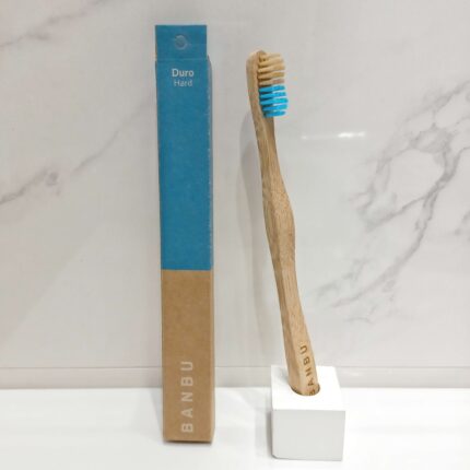 cepillo de dientes de bambú de dureza alta