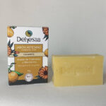 Jabón sólido natural piel sensible de Caléndula y Mandarina - Imagen 2