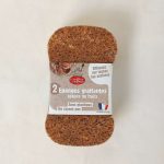 Estropajo sin plástico, estropajo vegetal de celulosa y cáscaras de fruto seco