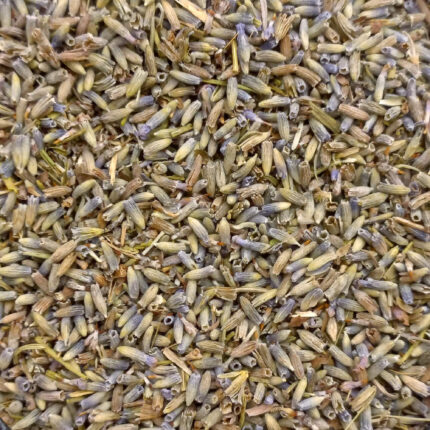 flor de lavanda a granel, de cultivo ecológico para saquitos aromáticos y térmicos