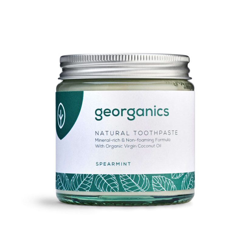 pasta de dientes hierbabuena zero waste, plastic free y vegana