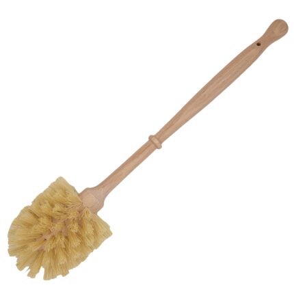 Escobilla de baño de madera