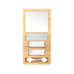 Bambú Box Dúo vacía para sombras de ojos