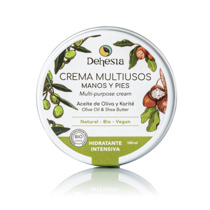 crema manos y pies con aceite de oliva. Crema multiusos
