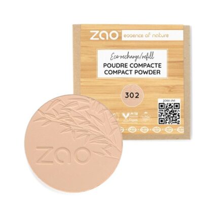 Recarga polvo compacto beige naranja - 302