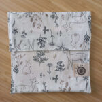 portasandwich reutilizable estampado ciervos