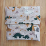 portasandwich reutilizable estampado dino
