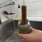Cepillo de fibra de coco para botellas - Imagen 2