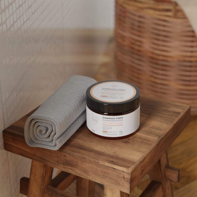 Exfoliante corporal natural hogar