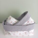 Cestas de tela para bebes
