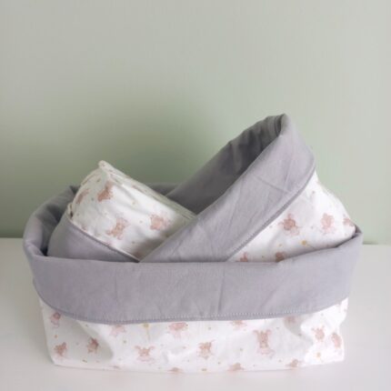 Cestas de tela para bebes