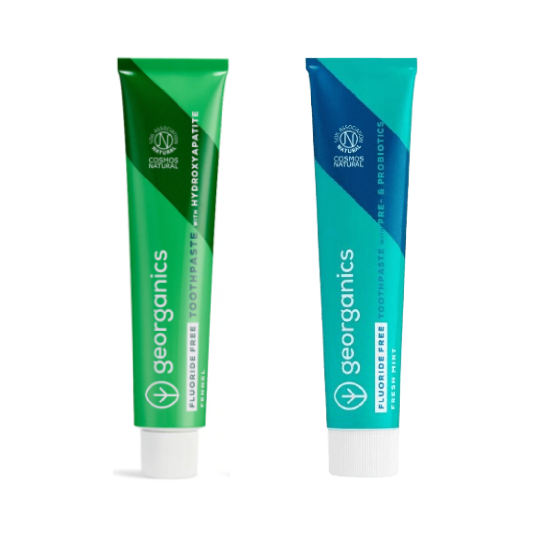 dentifrico natural sin fluor georganics Dentífrico natural sin flúor en tubo - 75ml - Imagen 1