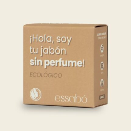 jabón sólido ecológico sin perfume