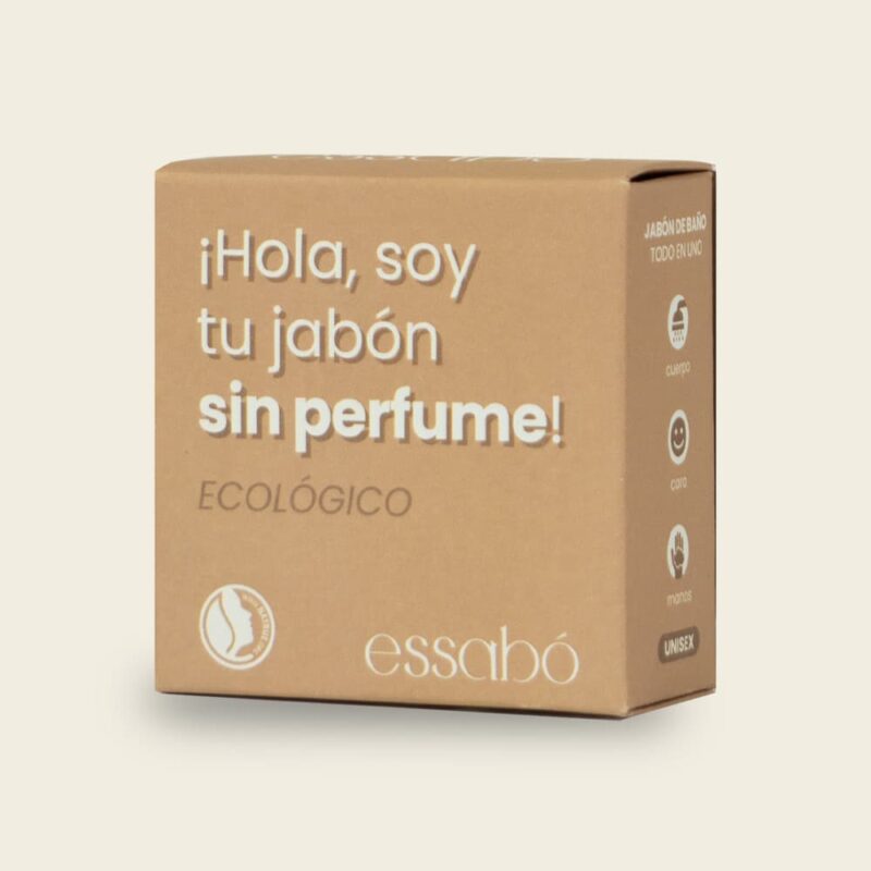 jabón sólido ecológico sin perfume