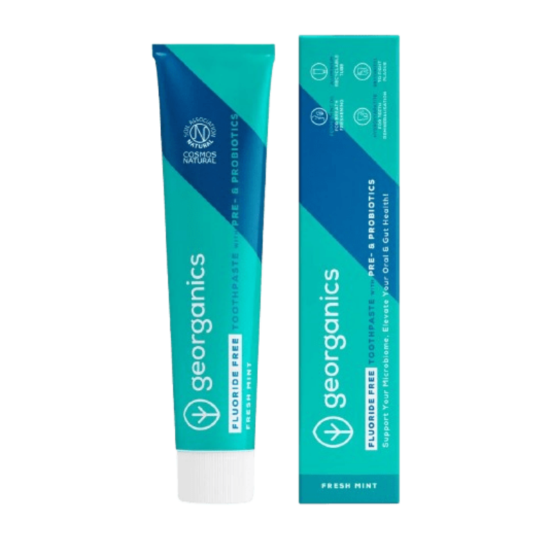 dentifrico natural sin fluor con sabor menta