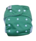 pañal de tela reutilizable verde