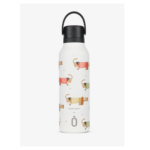 Botella termo de acero inoxidable estampada